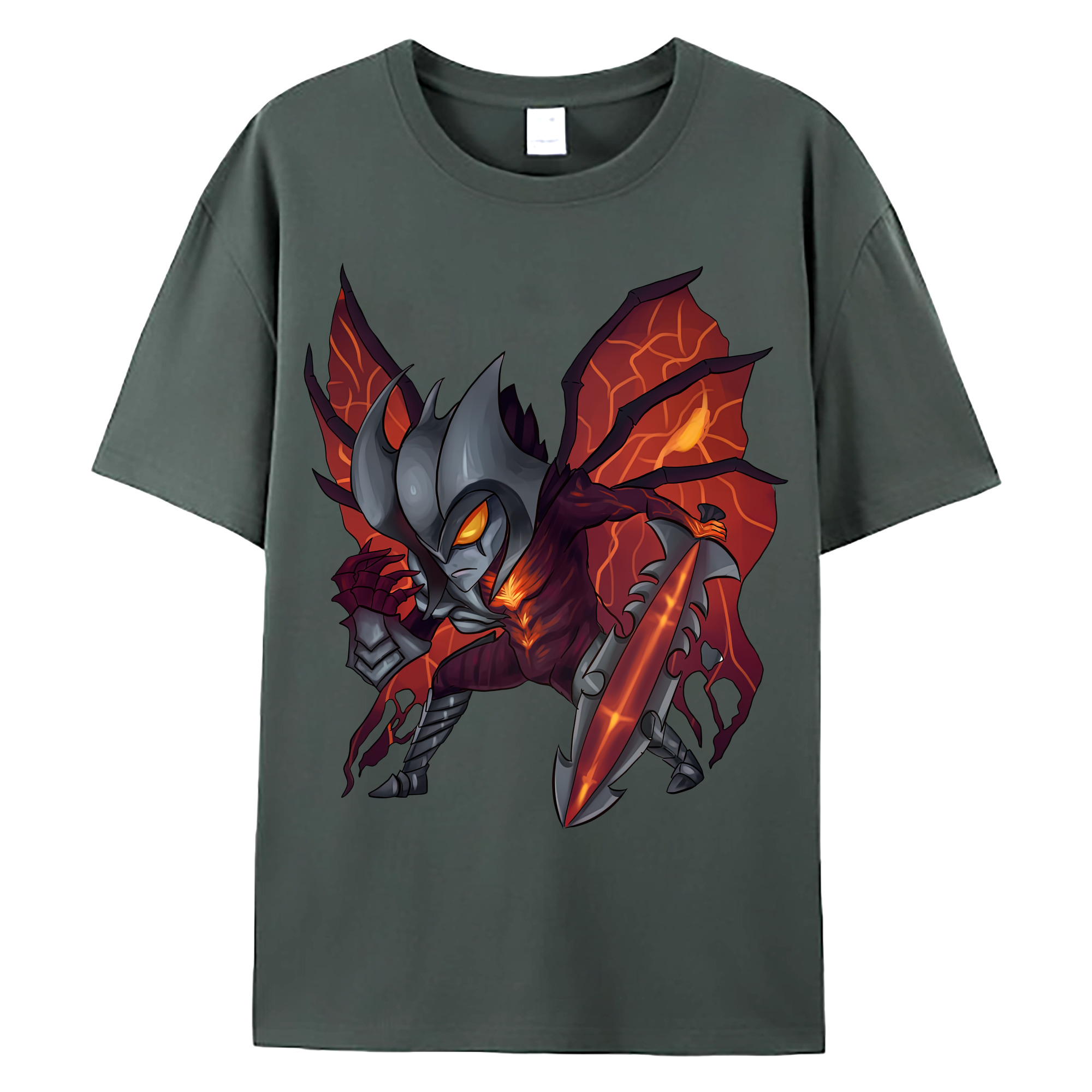 （画像用） リーグ・オブ・レジェンド League of Legends LOL 綿100％ メンズ半袖Tシャツ｜肌触りやわらか＆通気性